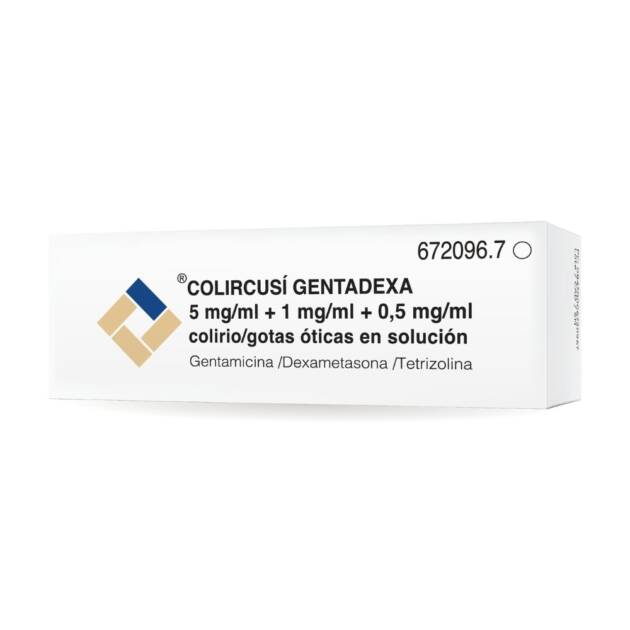 Colirio para el tratamiento de infecciones del polo anterior del ojo