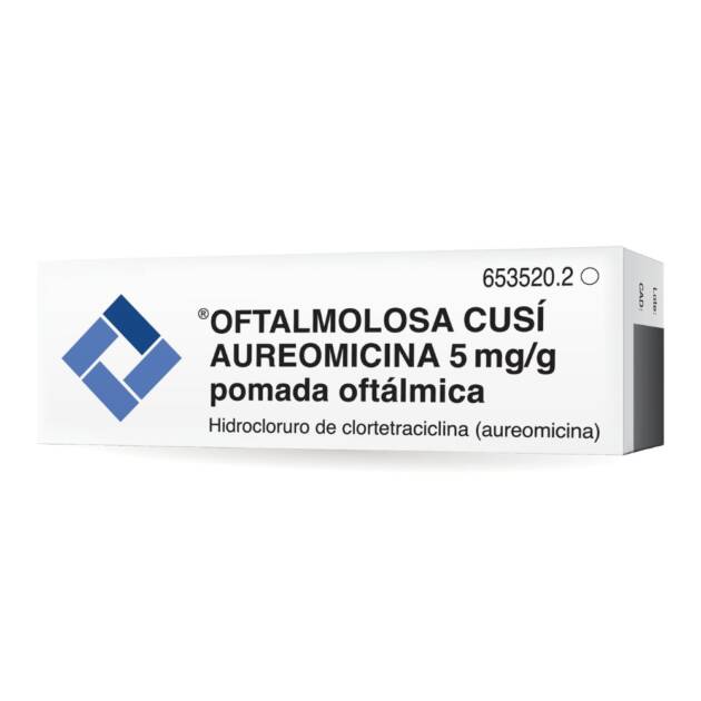 Pomada oftálmica par el tratamiento infecciones externas del ojo