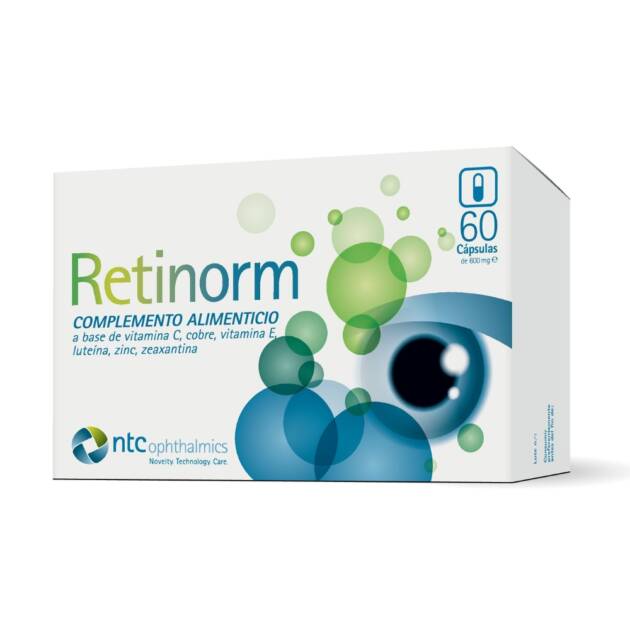 Complemento Alimenticio Retinorm en 60 Cápsulas